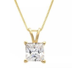 2 carat MERAKI diamond Simulate 14kt